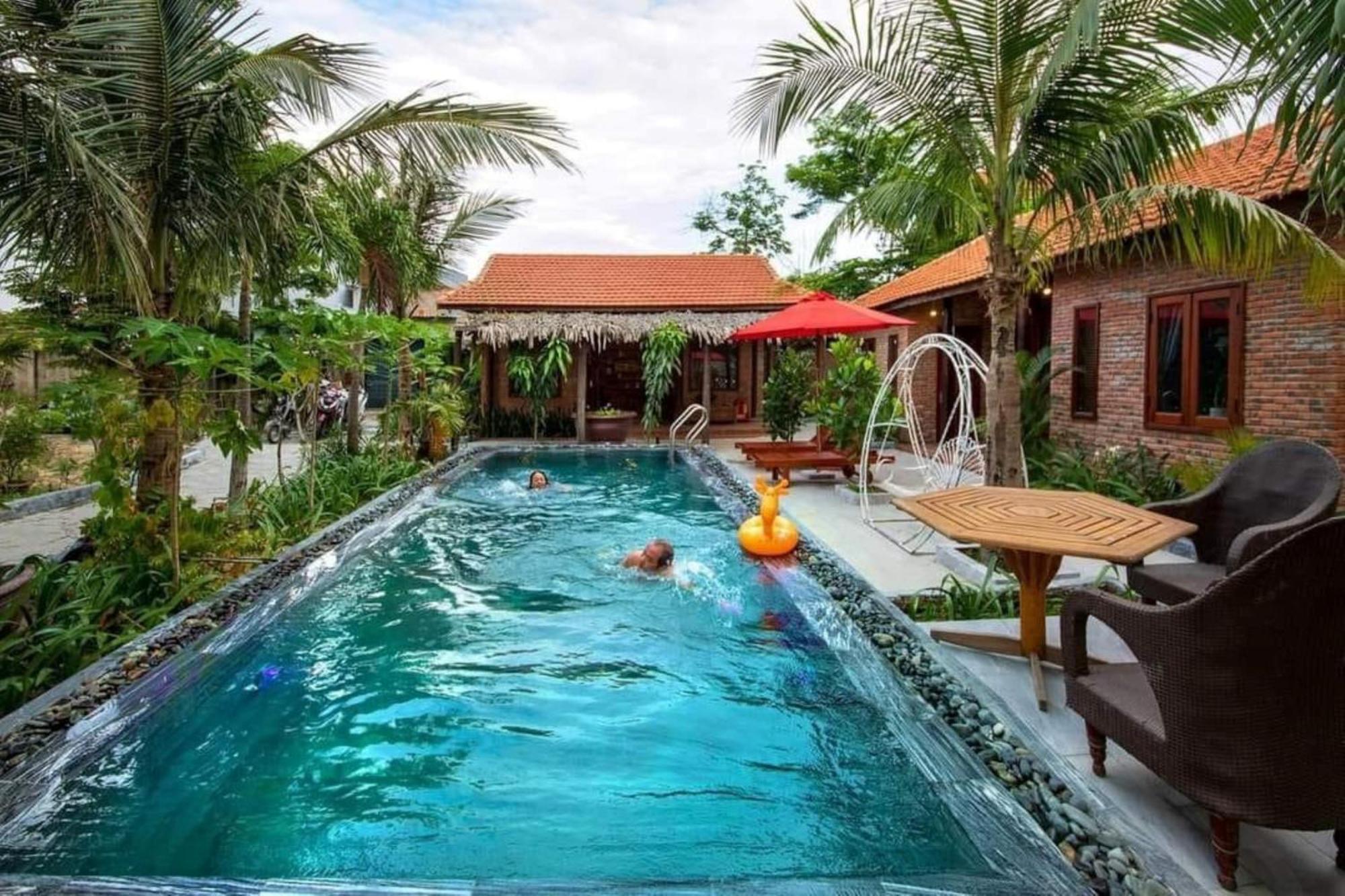 An Vien Coffee & Villa Ha Bang Exteriör bild