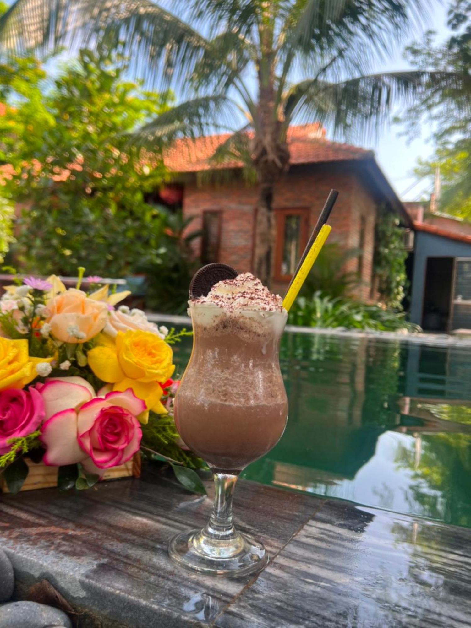 An Vien Coffee & Villa Ha Bang Exteriör bild