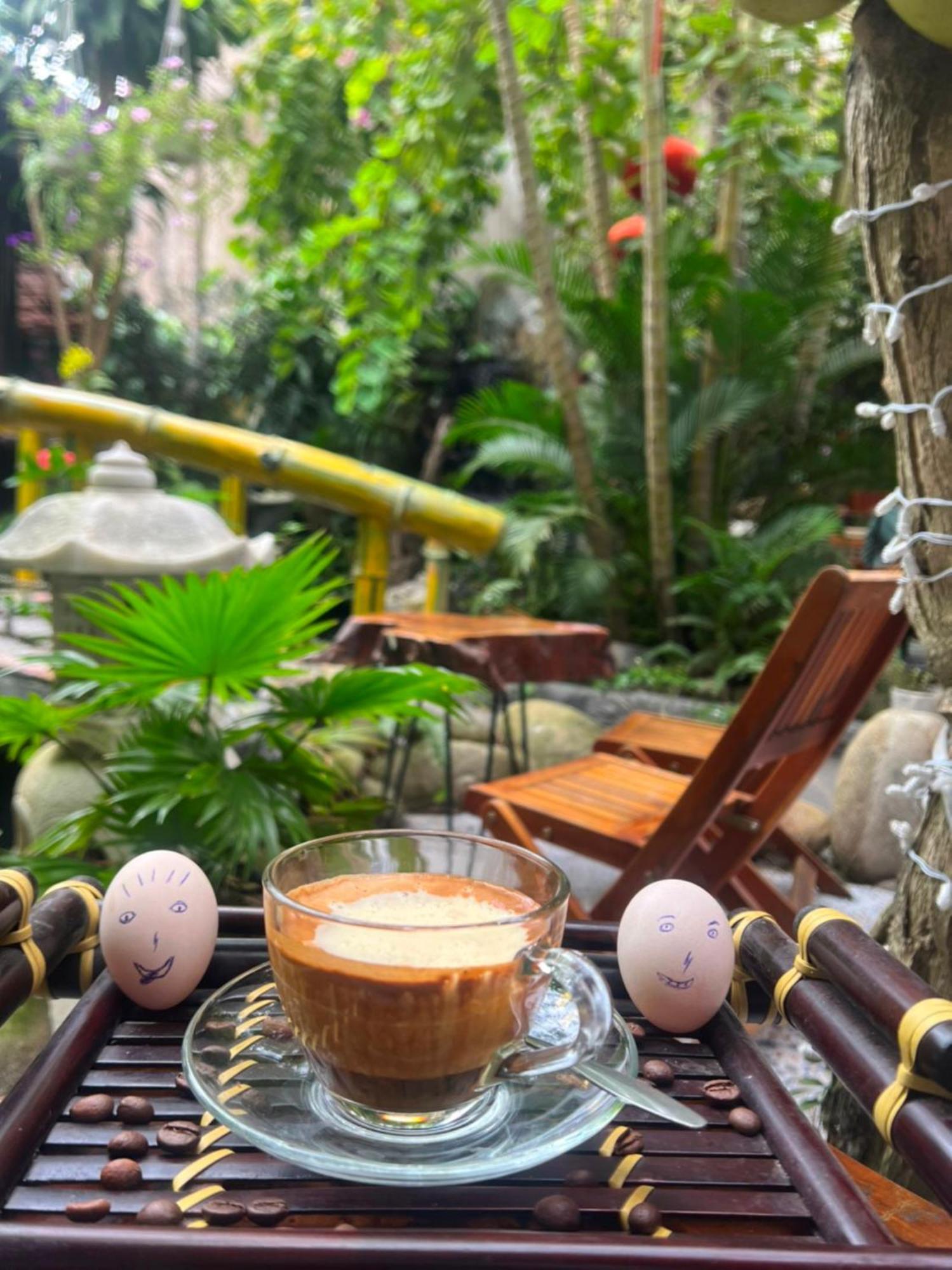 An Vien Coffee & Villa Ha Bang Exteriör bild